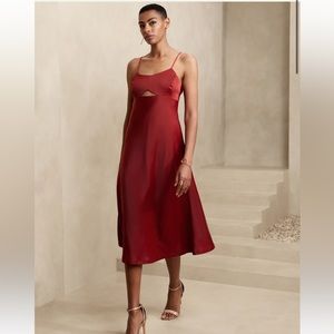 Banana republic factory midi slip dress size 16